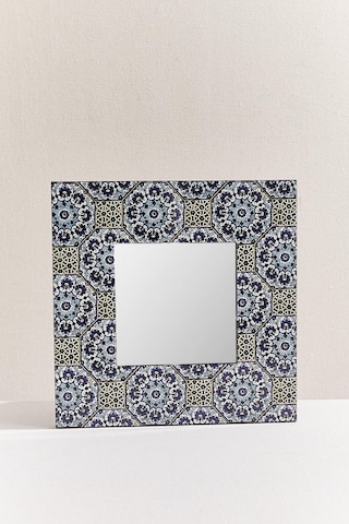 Pasabahce Kütahya Çini Karolu Ayna 30x30 Cm 30x30 Cm - 1 Adet Cok Renkli