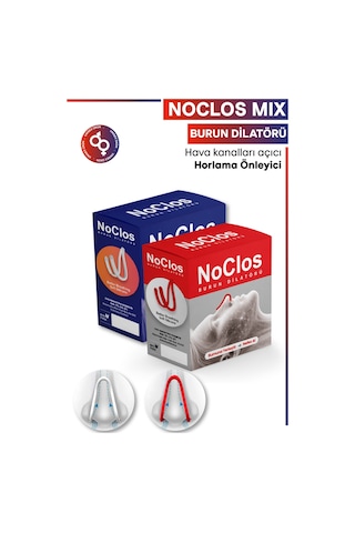 Noclos Nefes Açmayı Destekleyen Burun Dilatörü Mix