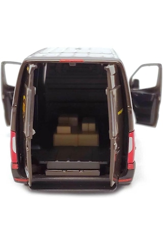 Kinsmart Mercedes-benz Sprinter Ups Sürümü Teslimat Van 1:48 Ölçe