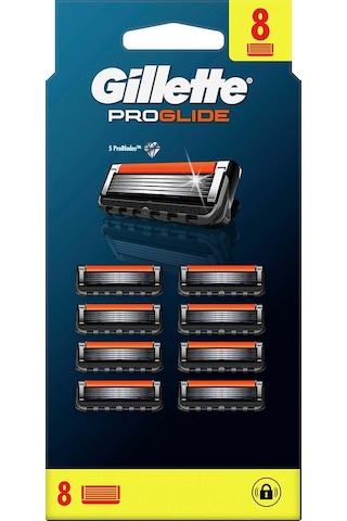 Gillette Fusion Proglide Tıraş Bıçağı Yedek 8'li
