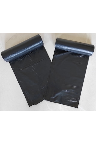 Siyah Çöp Poşeti 80x120 Cm 10'lu Rulo, 5 Rulo 50 Adet