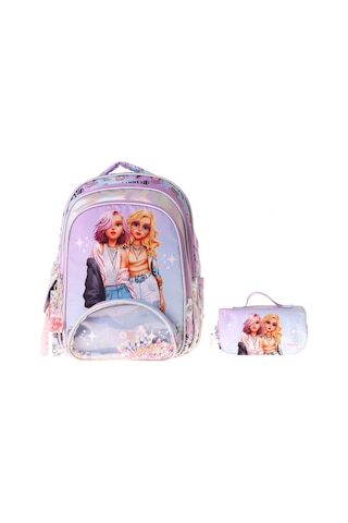 Wow Generation Friends Kız Çocuk Pembe İlkokul Okul Çantası Ve Kalemlik Seti - Setwg-w6054c