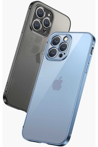 Apple Uyumlu iPhone 13 Pro Max Kilif Zore Gbox Kapak-Siyah 515863304