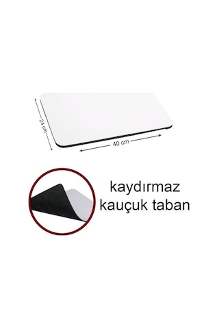 Sublimasyon İthal Oyuncu Gamer Mouse Pad 28x40 Cm - 3 Mm