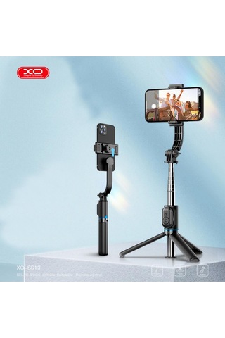 Özel Seri Çekim Standı Telefon Tutacağı Mobil Aparat Ss13 Bluetooth Kumandalı Tripod Selfie Çubuğu