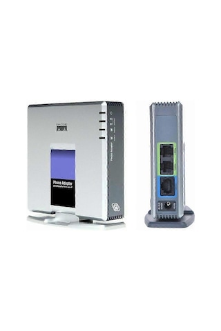 Pap2t-na İnternet Telefon Adaptörü, Linksys Fg2025031700640 Eu İçin Zengin Voip 2 Portlu Sıp V2'yi Etkinleştirir