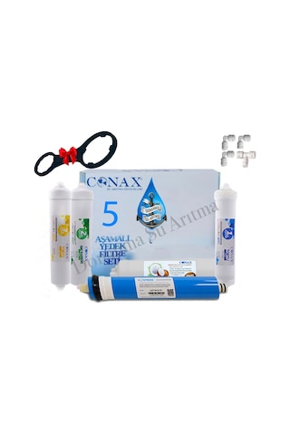 Conax Kapalı Kasa 5Li Filtre Seti Vontron Membranlı