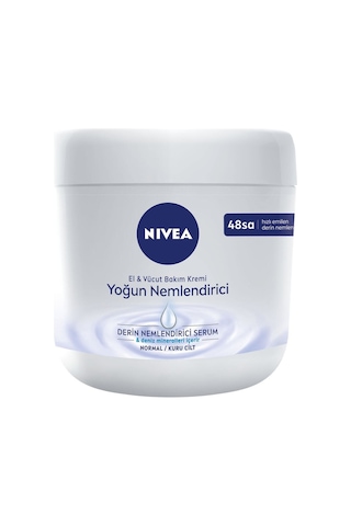 Yoğun Nemlendirici El & Vücut Bakım Kremi 400ml, Normal/kuru Ciltler 48 Saat Nemlendirme