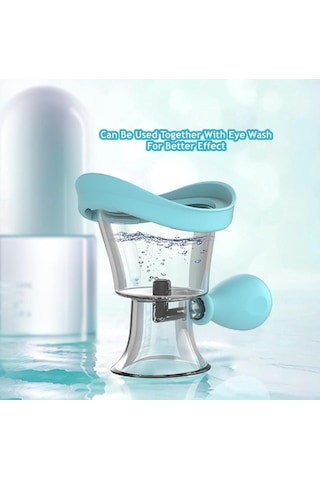 Trendooze Göz Yıkama Kupası Kiti - Hava Basıncı Teknolojisi, Yorgunluk Giderici