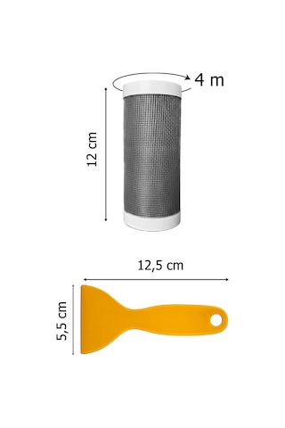 Yeni Nesil Kendinden Yapışkanlı Banyo - Mutfak Gider Filtresi (1 Adet-4 Metre)