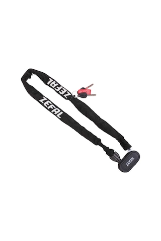 Zefal K-traz M8 6mm Zincir Anahtarlı Bisiklet Kilidi Siyah