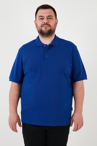 Buratti Pamuklu Regular Fit Büyük Beden Erkek Polo Yaka T Shirt 5902127B Saks