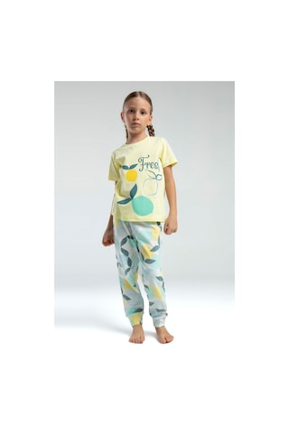 Rolypoly Kız Çocuk Sarı Pijama Takımı Sarı