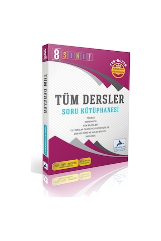 8. Sınıf Tüm Dersler Soru Kütüphanesi -  PRF Paraf Yayınları