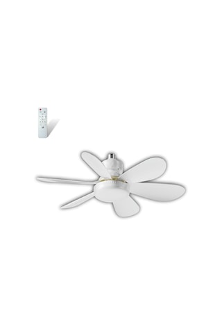 Volttrend 40w Led 6 Pervaneli Tavan Vantilatörü E27 Duylu 3 Renk Fonksiyonlu Vt-1154