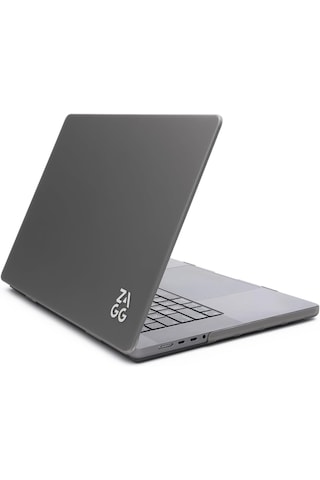 Zagg Hardshell Apple Uyumlu MacBook Pro 14" M4/m3/m2/m1 Kılıf Dumanlı Siyah