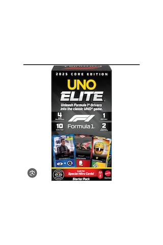Uno Mattel Elite F1 Kartlar - Başlangıç Paketi JLV42