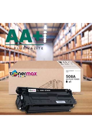 Hp 508a Cf360a Siyah Uyumlu Toner Aa Plus / Color Laserjet Enterprise M552 / M553 / Mfp M577