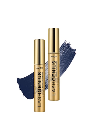 Avon True Lash Genius 5 Etkili Maskara 10 ML Modern Navy 2'li
