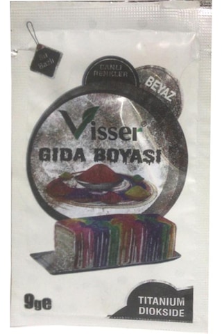 Gıda Boyası Toz 9 Gr 1 Adet Su Bazlı Toz Gıda Visser Pasta Boyası Hamur Boyası Deney Yapımı Oyun Hamuru 001