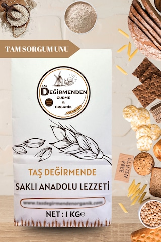 Tam Sorgum Unu (Gluten İçermez) - 1 Kilo