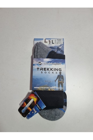 Gabriel Najdorf Termal Trekking Çorap Lacivert-yeşil-gri