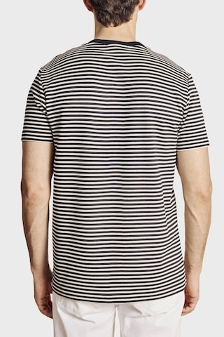 Brooks Brothers Bisiklet Yaka Çizgili T-shirt Erkek T Shirt Bbss26mts016157 Lacivert-beyaz Lacivert - Beyaz