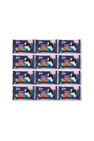 Felix Yavru Kedi Avantajlı Paket 12 Adet 4x85g