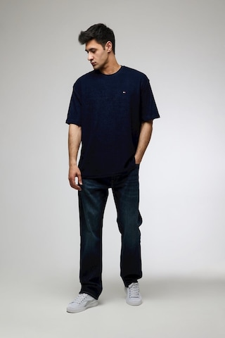 Tommy Hilfiger Tommy Hılfıger Erkek T-shırt 09t4141-410 Lacivert