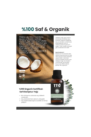 Tto Okaliptus Yağı 10 Ml Doğal Ferahlık Ve Cilt Bakımı Diğer