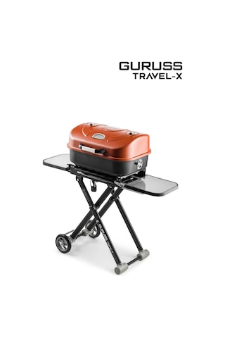 Guruss Travel-x Taşınabilir Mangal Oksit Kırmızı Model:grs39