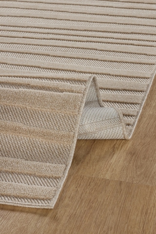 Kaşmir Halı Iskandinav Frode Beige 100X300 CM Salon Mutfak Halısı Yolluk Kilim