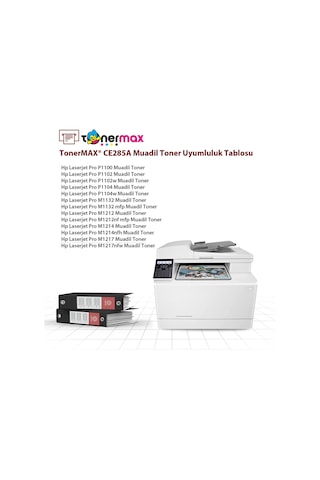 Hp M1217Nfw Uyumlu Toner 2'Li Paket / Hp Ce285A Uyumlu Toner