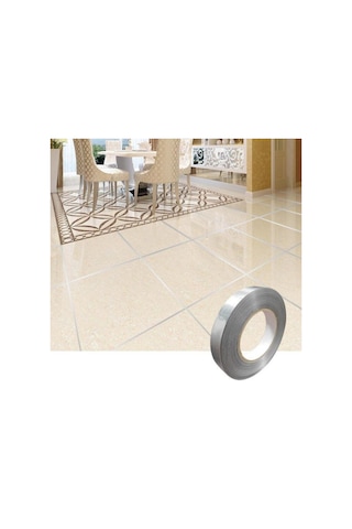 2 Adet 50 Metre Fayans Arası Şerit Dekoratif Yapışkan Su Geçirmez