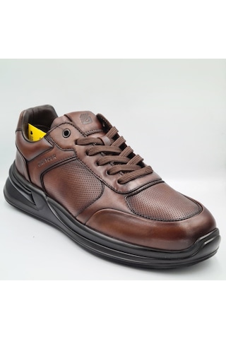 Greyder 18602 5k Kahve Hakiki Deri Erkek Günlük Casual Urban Ayakkabı Kahve