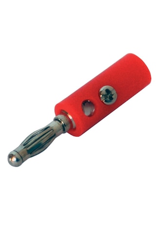 Banana Jack Banan Fiş Kırmızı + Siyah - 5li Set Ic-238a