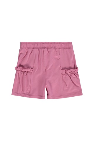 Civil Girls Torba Cep Detaylı 2-5 Yaş Şort - Pembe Gülkurusu
