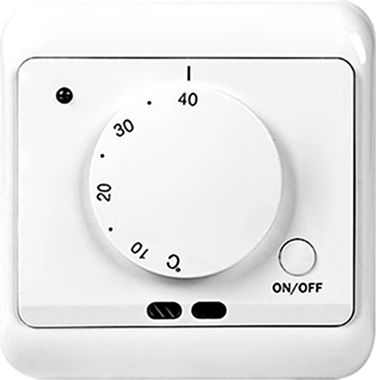 Youmex Manuel Mekanik Termostat, 5-40 C Sıcaklık Kontrolü, 230v, 16a, Elektrikli Yer Isıtması İçin