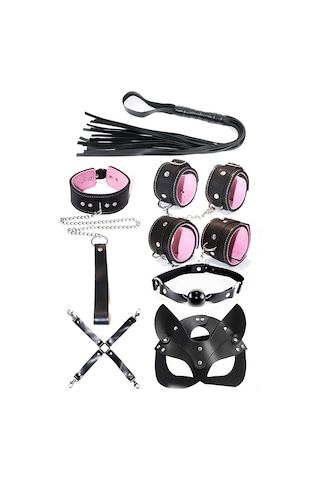 Maskeli Fantezi Set 7 Parçalı Çok Renkli