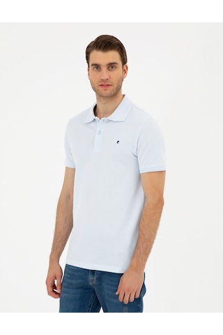 Pierre Cardin Erkek Buz Mavisi Tişört Basic 50291625-vr095 Buz Mavisi