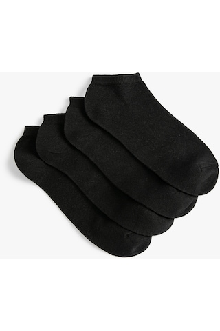 Koton Basic Patik Çorap Siyah 4wam80051aa 4WAM80051AA999 Siyah