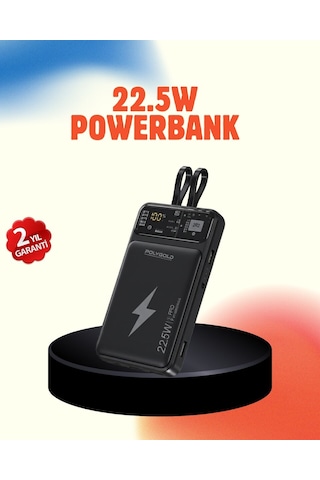 Northcity 22.5w Pd Hızlı Şarj Edilen Mobil Powerbank - 10000 Mah