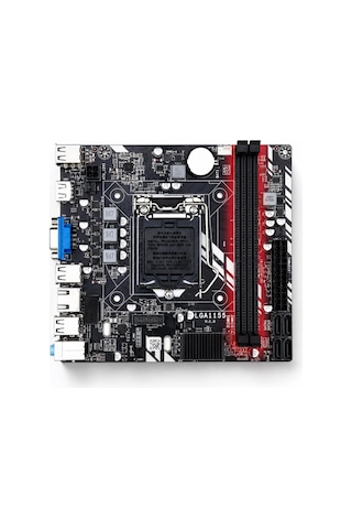 J-tech İ7 2600 8gb Ram Fan H61 Bundle Anakart Komple Set H61.i78gb