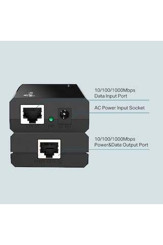 Tp-lınk Tl-poe150s Gıgabıt 48volt 15.4watt Poe Adaptör