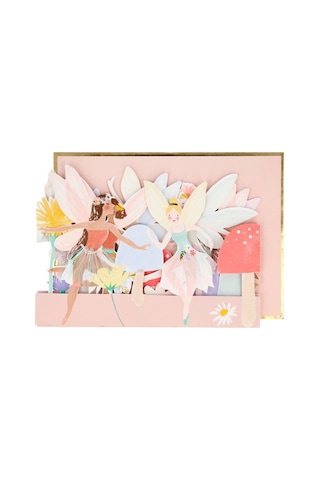 Meri Meri - Fairy Card - Peri Kızı Tebrik Kartı