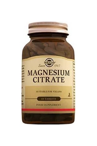 Solgar Magnesium Citrate Magnezyum Sitrat 60 Tablet Solgar Magnesium Citrate Magnezyum Sitrat 60 Tablet