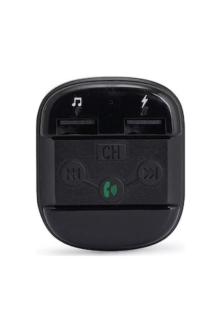 Ayt Hello Hl-19681 X12 Handsfree Çift Usb Sd Bluetooth 12-24 Volt Fm Transmitter Oto Araç Çakmaklık Müzik Bağlantı Cihaz