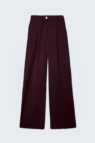 Sateen Lucy Pantolon - Mürdüm-137394