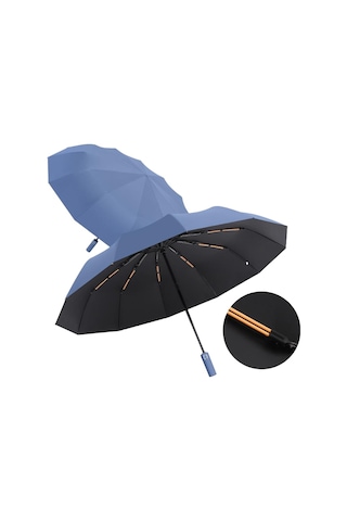 Mi'umbrella 12 Telli Otomatik Şemsiye Mavi