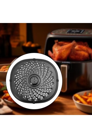 Homyl Hava Fritöz Izgara Tavası Uygun Pişirme Dayanıklı Stil A